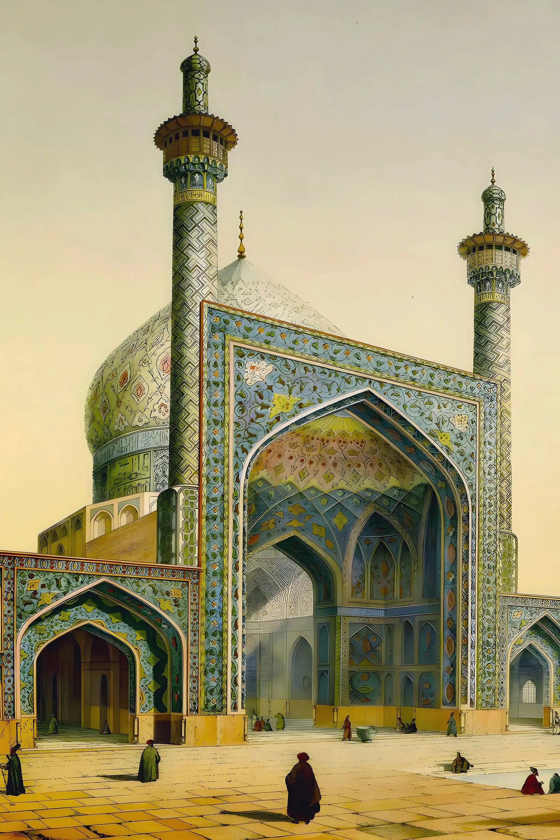 Islamic Masjid  Wall Art posters